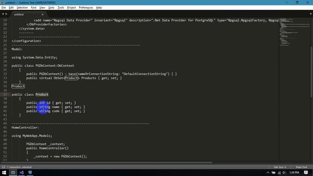 Asp Net Connection PosgreSQL смотреть онлайн