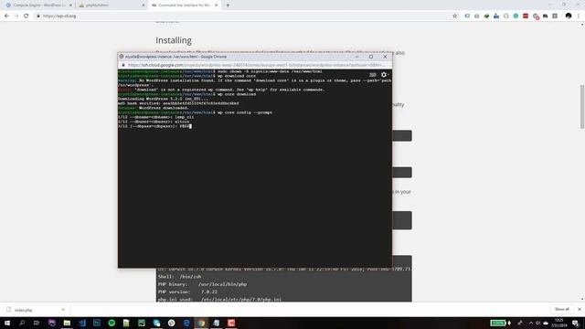 How to Install WordPress using WP CLI on a VM Instance on Google cloud смотреть онлайн