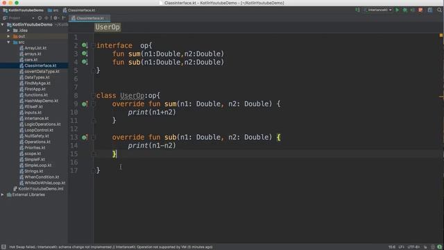 33- Kotlin|| Interface смотреть онлайн