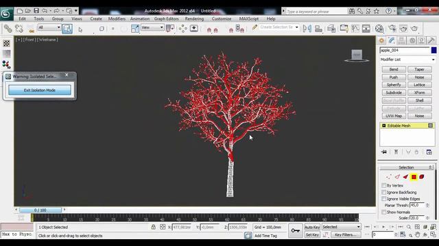 Создание заснеженных зимних деревьев в 3ds max смотреть онлайн