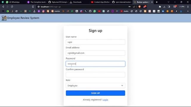 Employee Review System || Coding Ninjas || Node js Skill Test смотреть онлайн