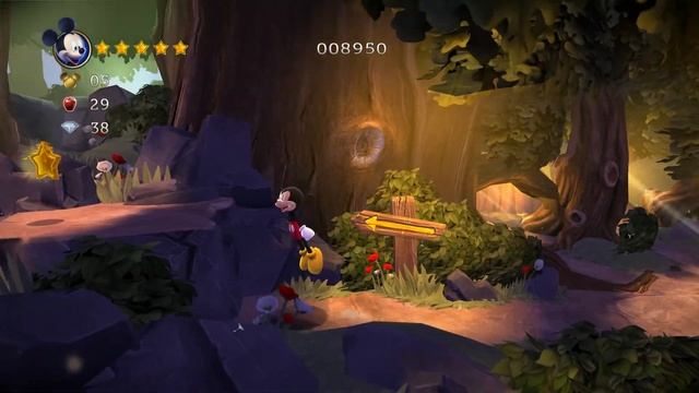 Castle of illusion: Starring Mickey Mouse [El bosque encantado][Pt.01] смотреть онлайн