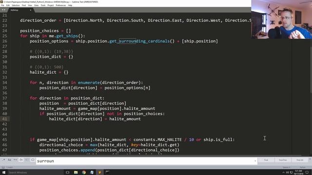 Trying to not run into ourselves - Halite III coding competition p.4 смотреть онлайн