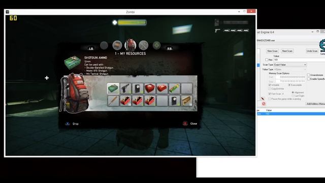 Zombi game PC CHEATS - ITEM HACK смотреть онлайн