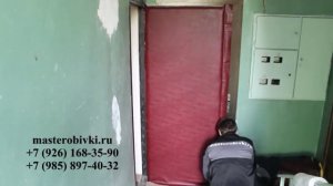 Обивка металлической двери, оформление обивки двери рисунком или узором из гвоздей