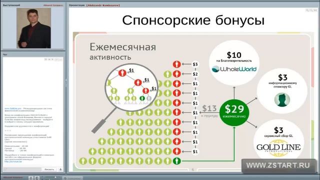 Новостная конференция Gold Line от 09.12.2013 - А.Комиссаров смотреть онлайн