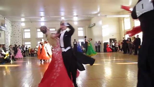2012 0122 Зимний кубок. Е класс. Медленный вальс. смотреть онлайн