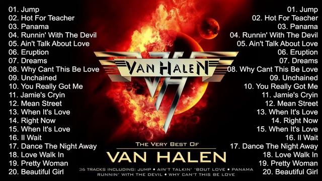 Van Halen Greatest Hits Full Album 2022 - Top Van Halen Collections
