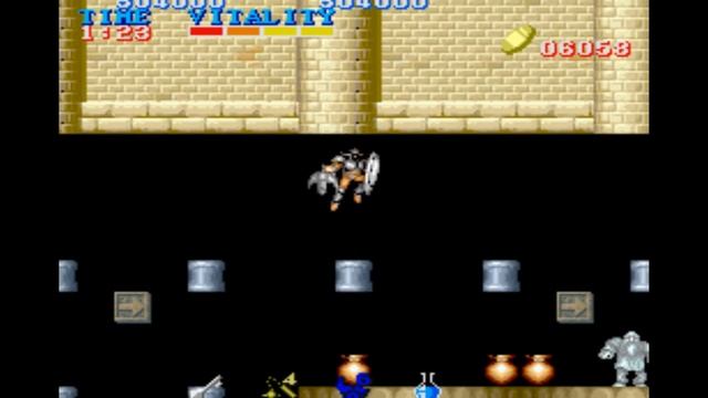 Arcade games - Black Tiger HD смотреть онлайн