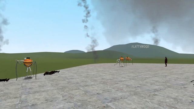 SCP-096 VS SCP-087 VS SCP-2125 VS SCP-2427!! Garrys Mod Sandbox