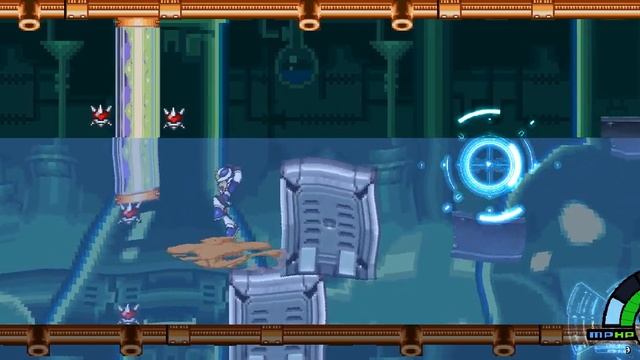 Rockman X-Over - Water tests смотреть онлайн