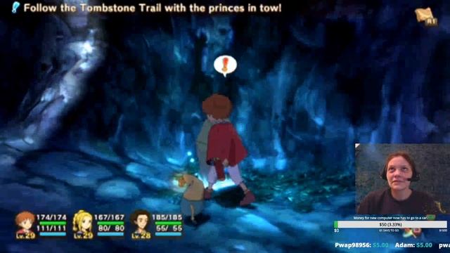 Let's Play Ni No Kuni - Wrath of the White Witch - Blind Playthrough - Part 8 - Tombstone Trail смотреть онлайн