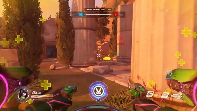 Probably the smoothest Capture the Flag game ever!| Overwatch CTF Blitz смотреть онлайн