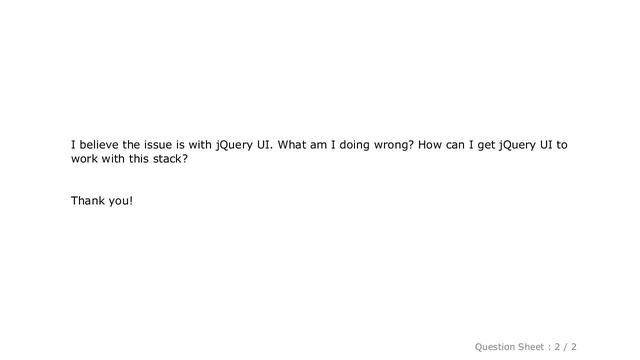 jQuery : How to import jQuery UI using ES6/ES7 syntax? смотреть онлайн