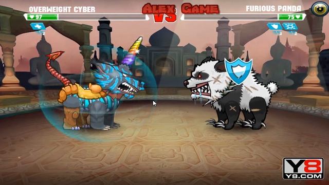 Mutant Fighting Cup 2 (Asia Cup 1) Overwight Cyber VS Furious Panda (Dog Part 41) смотреть онлайн