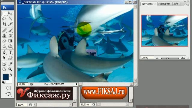 Фотошоп Photoshop востоновление цвета смотреть онлайн