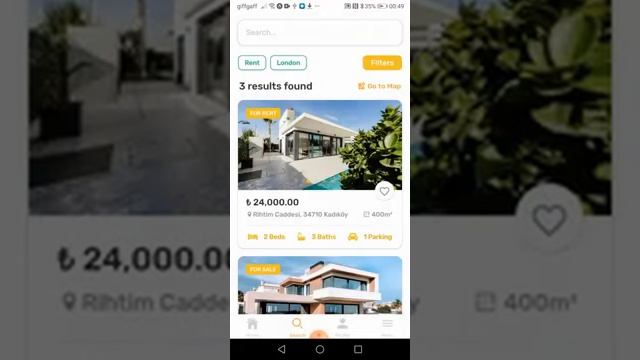 Property Listing App (React Native) смотреть онлайн