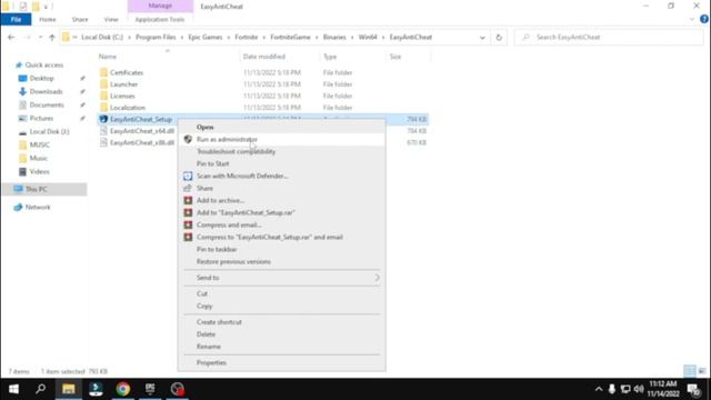Easy Anti-Cheat is Not Installed - FORTNITE Error смотреть онлайн