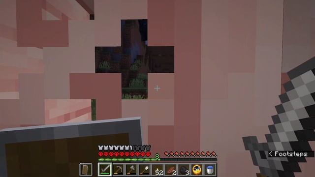 We finished the nether portal in Minecraft Java! Day 4 смотреть онлайн