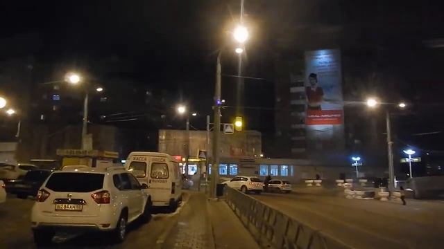 Самара | ночной путь на ЖД вокзал смотреть онлайн