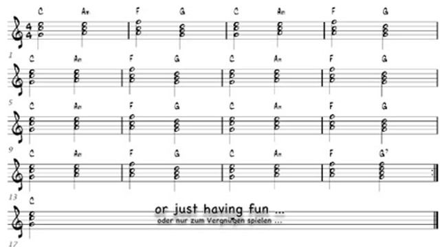 simple Play Along Track in C 132 bpm смотреть онлайн