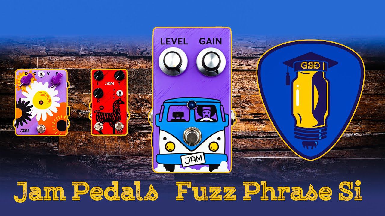 Обзор педали Fuzz Phrase Si от компании Jam Pedals.