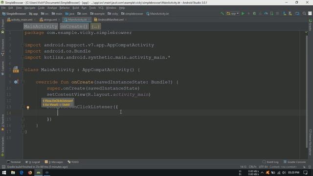 Android Tutorial (Kotlin) - 28 - WebView смотреть онлайн