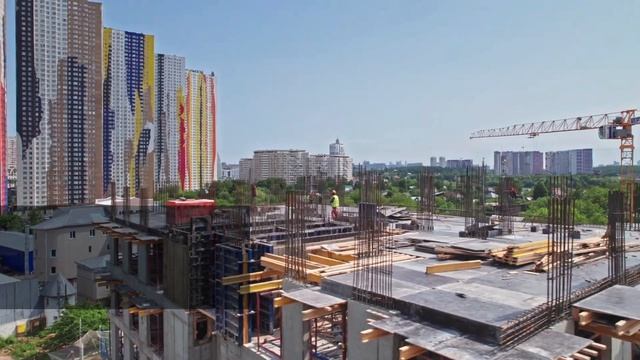 Динамика строительства ЖК М_5. Май 2023 смотреть онлайн