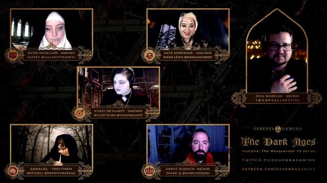 Episode 01 - The Salon | V5 Dark Ages | Vampire: The Masquerade смотреть онлайн