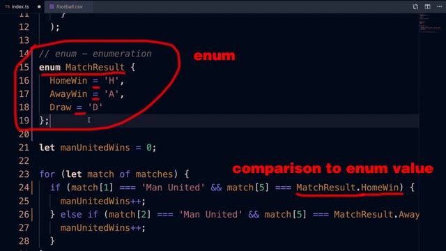 TYPESCRIPT - 11 - Enum смотреть онлайн