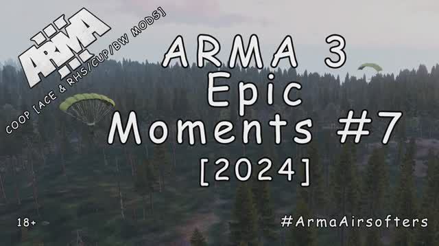 ARMA 3 - Эпичные моменты #7 - Десантирование [2024] смотреть онлайн
