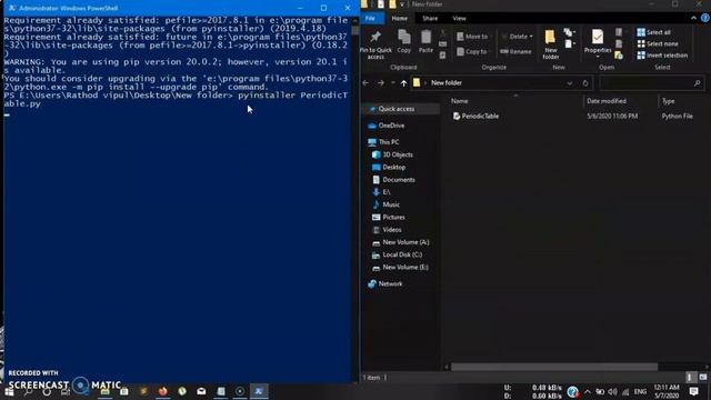 how to convert python file to .exe || converting .py to .exe||py to exe || #pyToexe смотреть онлайн