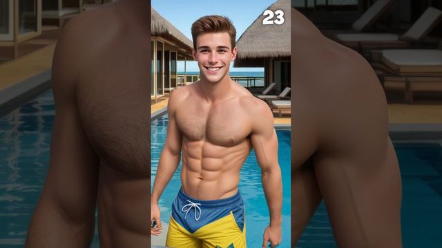 Handsome AI Boys On Vacation At Vilankulos Beach In Mozambique [4K AI Lookbook]