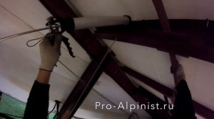 Герметизация кровельных сэндвич панелей