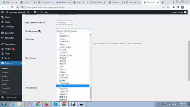 How to Change Website Language in WordPress | Change WordPress Language смотреть онлайн