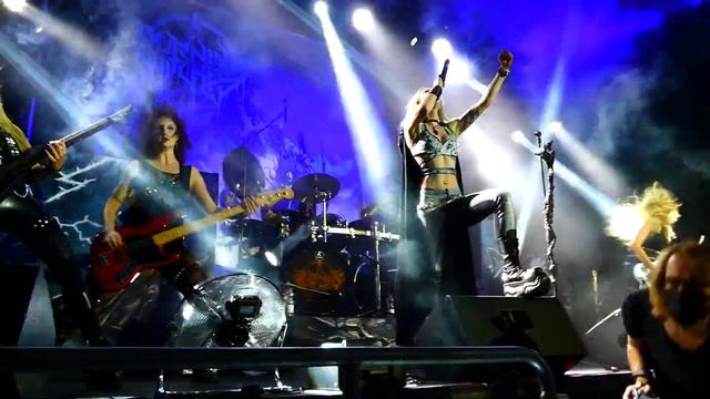 Burning Witches - Winters Wrath/Executed/Wings Of Steel LIVE @ Resonanzwerk Oberhausen 23.07.2021
