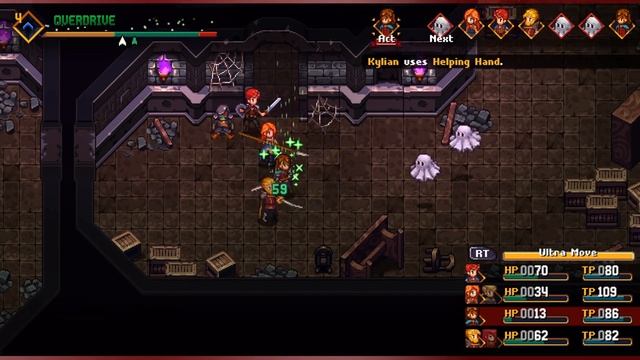 Chained Echoes - How to beat the ghosts in the Purple Flame Temple смотреть онлайн