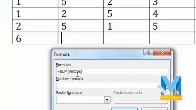 MS WORD में भी लगायें SUM formula (Hindi) Super Trick ? смотреть онлайн
