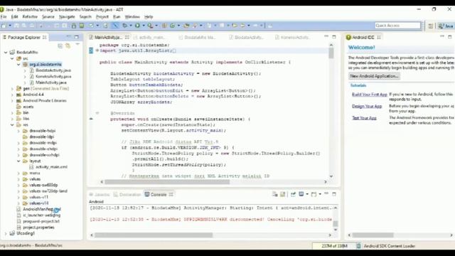 Implementasi Client Server PHP (MySQL) dan Android смотреть онлайн