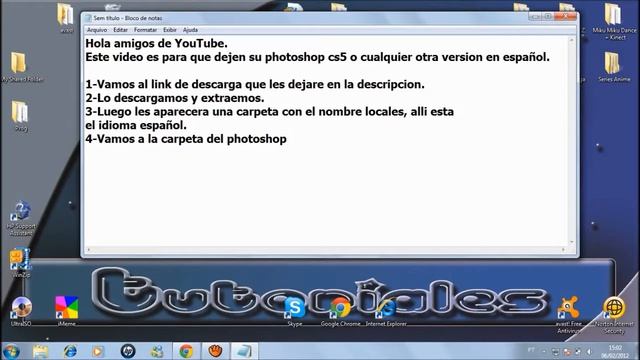 Como dejar photoshop cs3,4,5 en español смотреть онлайн