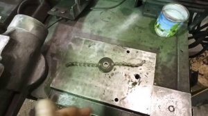 Самая простая цепная насадка на триммер ,своими руками.