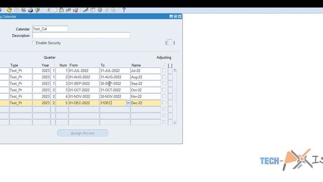 How to Create Period Type and Accounting Calendar in Oracle R12 || TechAxis - Solutions смотреть онлайн
