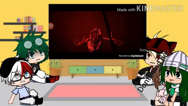 MHA reacts to "Into the Pit" FNAF/SFM (requested) смотреть онлайн