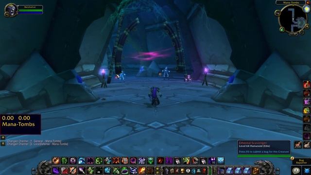 Mana Tombs Entrance Location WoW TBC Classic смотреть онлайн