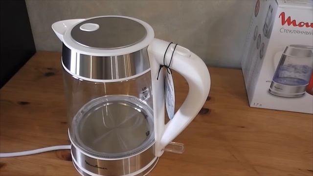 Moulinex BY730132 электрочайник - распаковка, обзор и тест смотреть онлайн