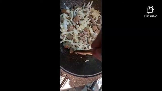 говяжья печенка с картошкой смотреть онлайн