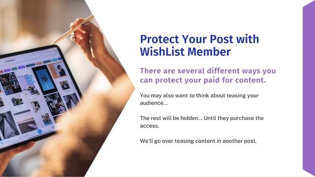 How to Sell Access to a WordPress Post with WishList Member смотреть онлайн