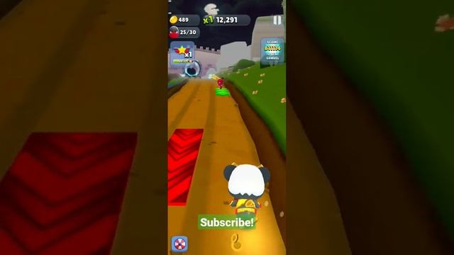 ?? New High Score - Panda Hero Run Game / #shorts: Android Games смотреть онлайн