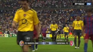 🏆2006- Final Champions League🏆 Barcelona-Arsenal 2-1