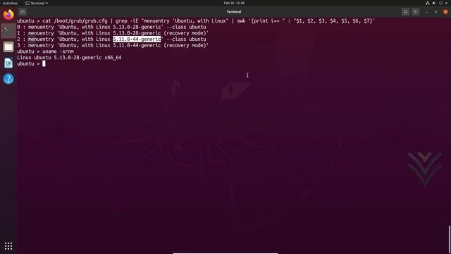 Revert to Old Kernel Linux | Change/Set Default Boot Kernel | Boot with old (Previous) Linux Kernel смотреть онлайн